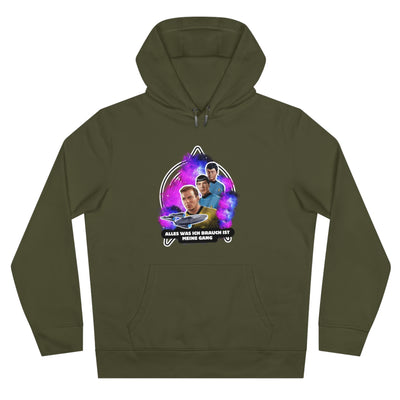 Hoodie Sweatshirt - Star trek "alles was ich brauch ist meine Gang"