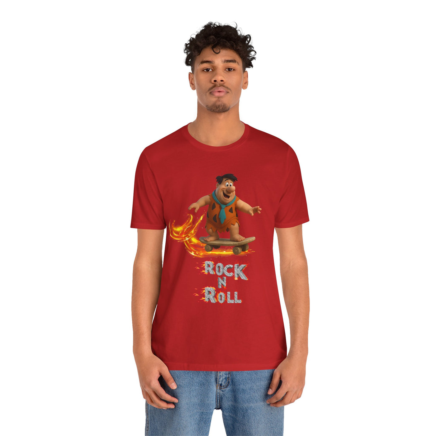 Rock 'n' Roll Graphic Unisex Familie Feuerstein - Flintstones