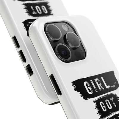 Handyhülle  Phone Case - "Girl Got Goals" - Stylish Protection for Ambitious Women