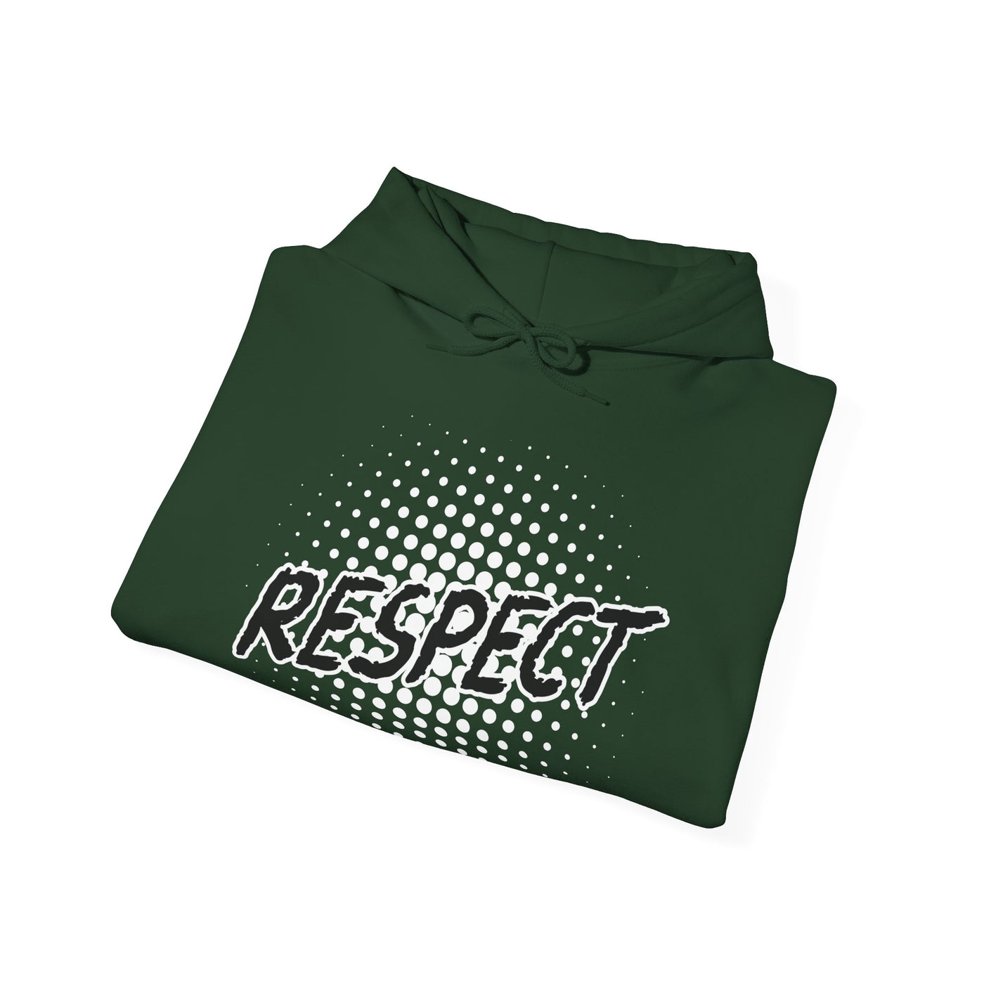 Respect Unisex Hooded Sweatshirt, Streetwear Hoodie