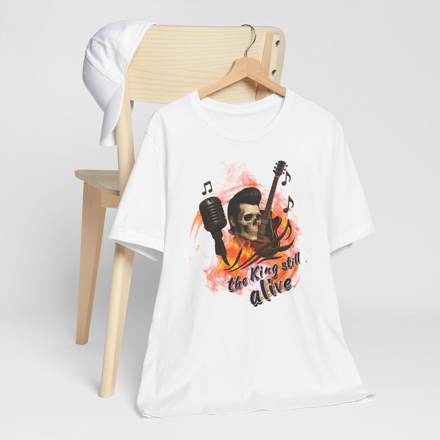 Music Vibes Unisex Jersey Tee - 'The King Still Alive' Graphic T-Shirt