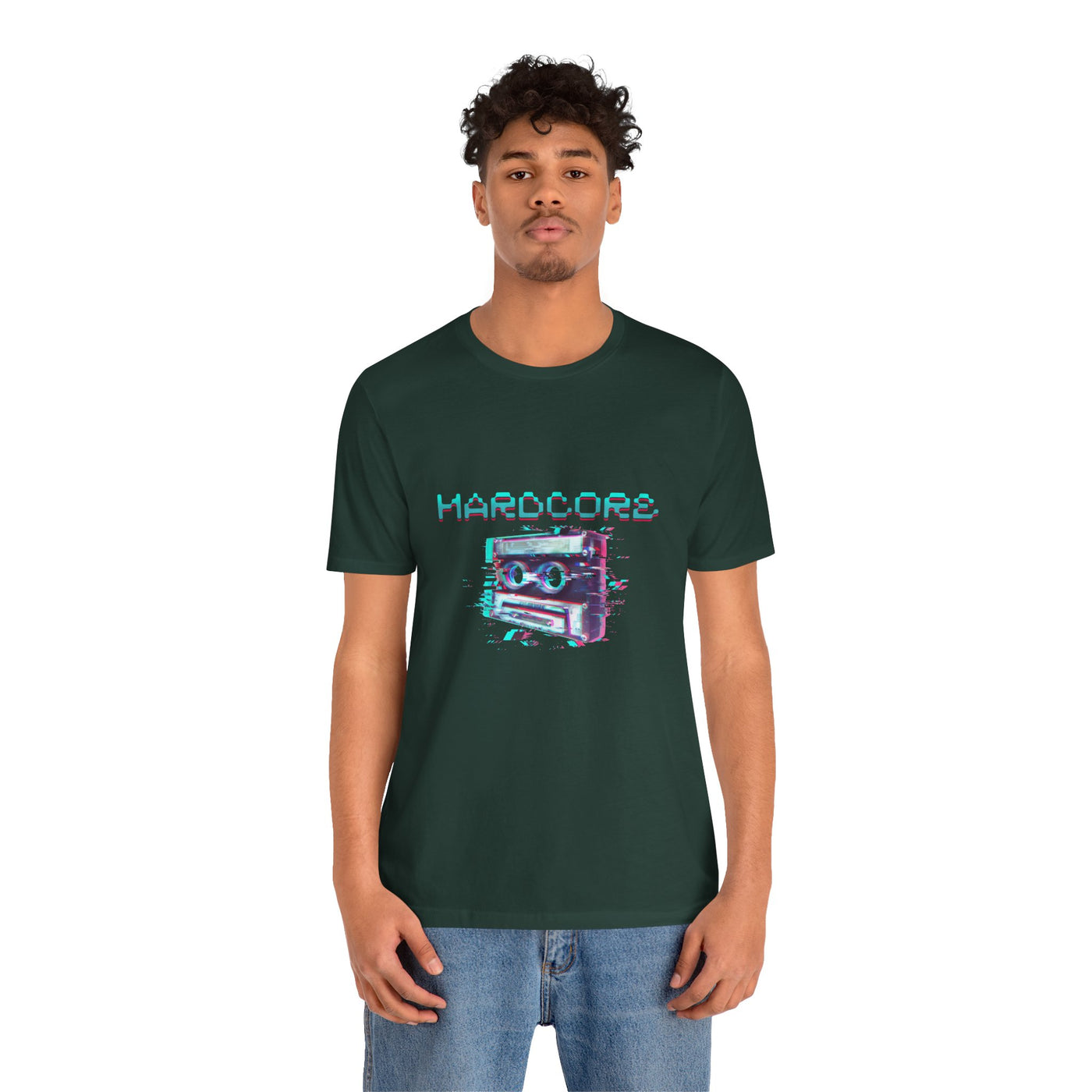 Techno - Hardcore Never Dies - Retro Graphic Tee, 90s Aesthetic Shirt unisex
