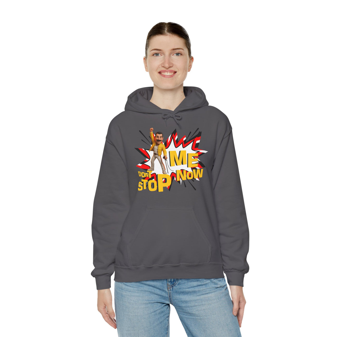 Freddie Hoodie, Unisex Sweatshirt for Music Lovers