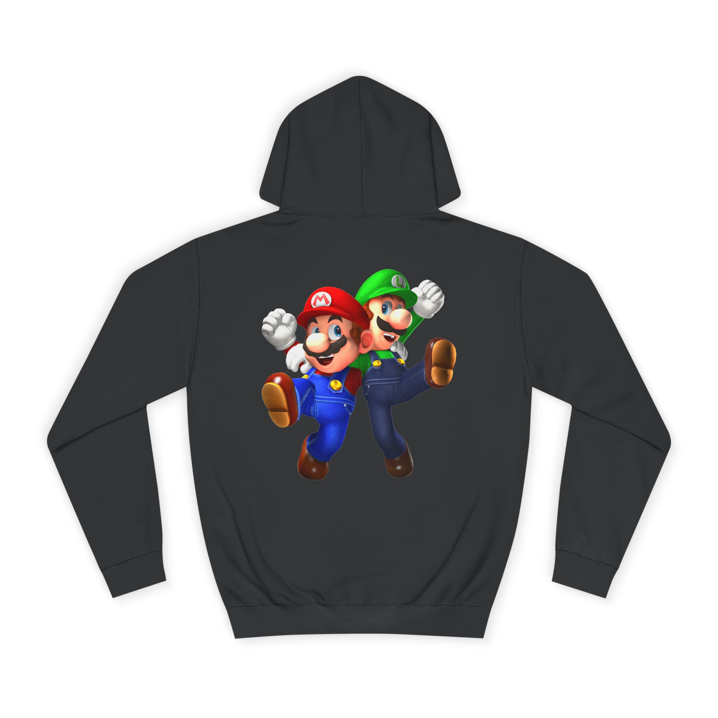 Super Bros College Hoodie, Unisex Gaming Hoodie
