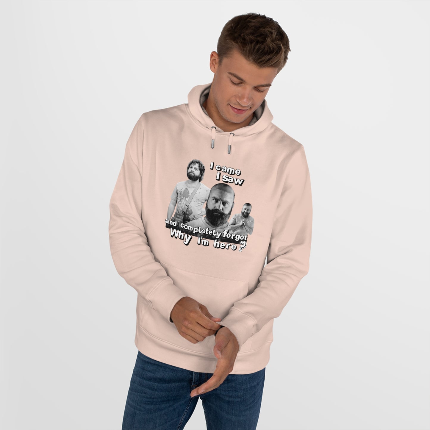 I cam- saw- and forgot why I am here - Alan Garner Hoodie for Men