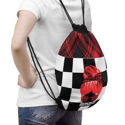Rockabilly Drawstring Bag - Retro Style Gym Sack, Turnbeutel
