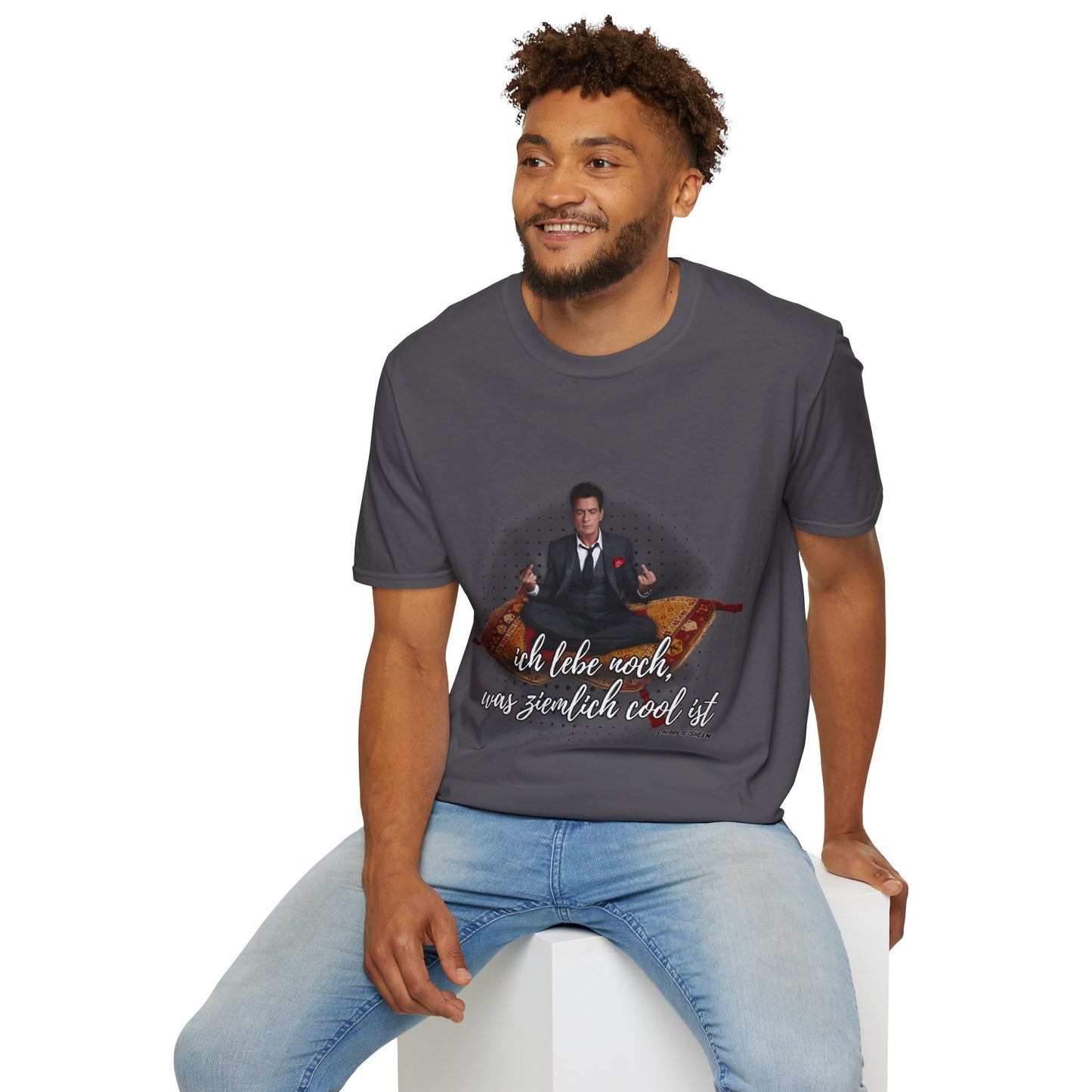 Ich lebe noch! T-Shirt Charlie Sheen
