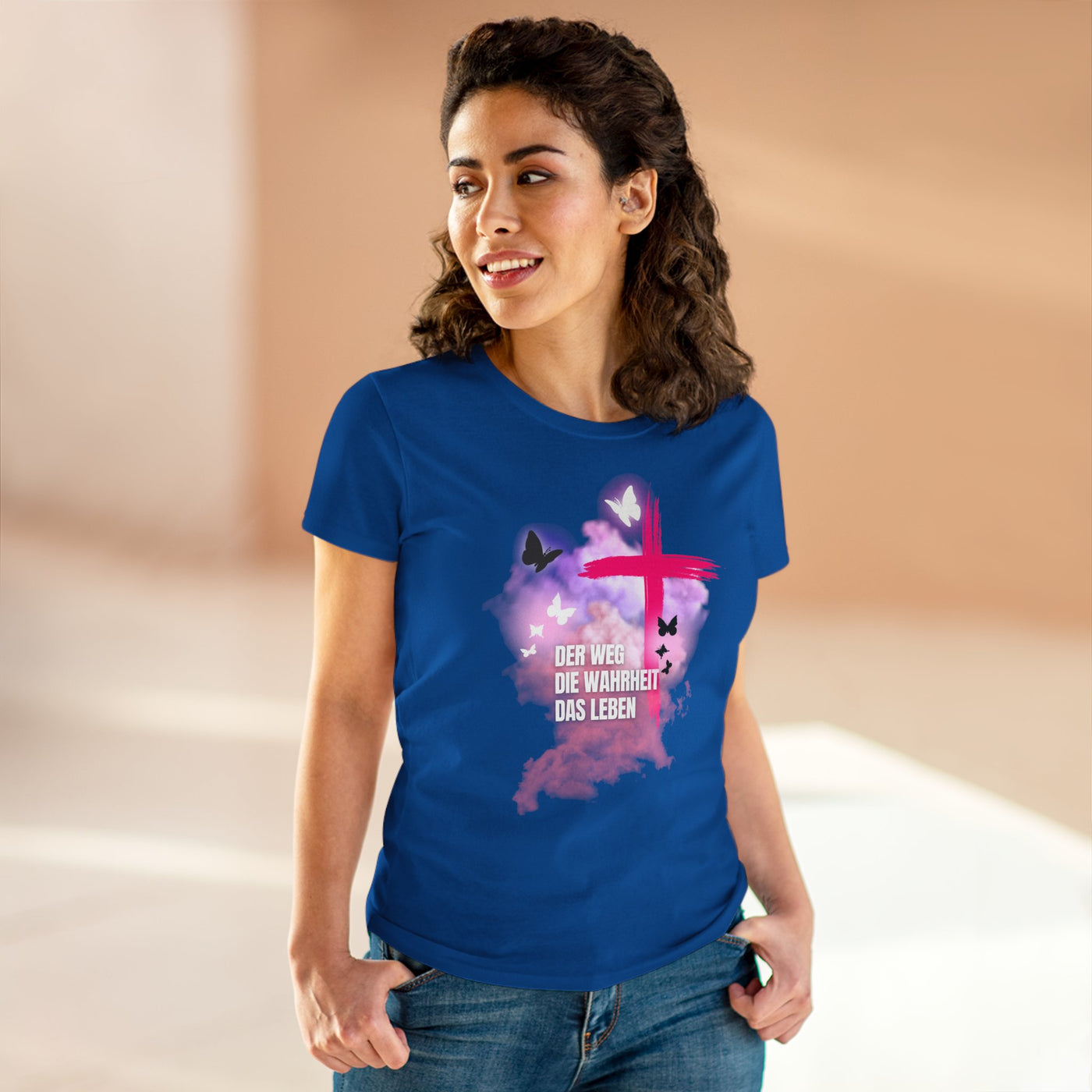 Faith-Inspired Women's Tee - Jesus