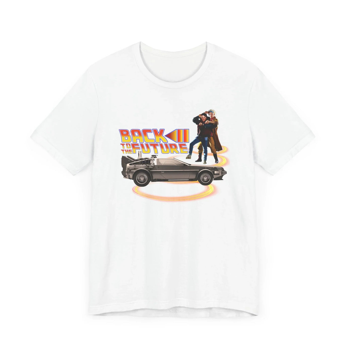 Retro Back to the Future Tee - Unisex Short Sleeve Shirt