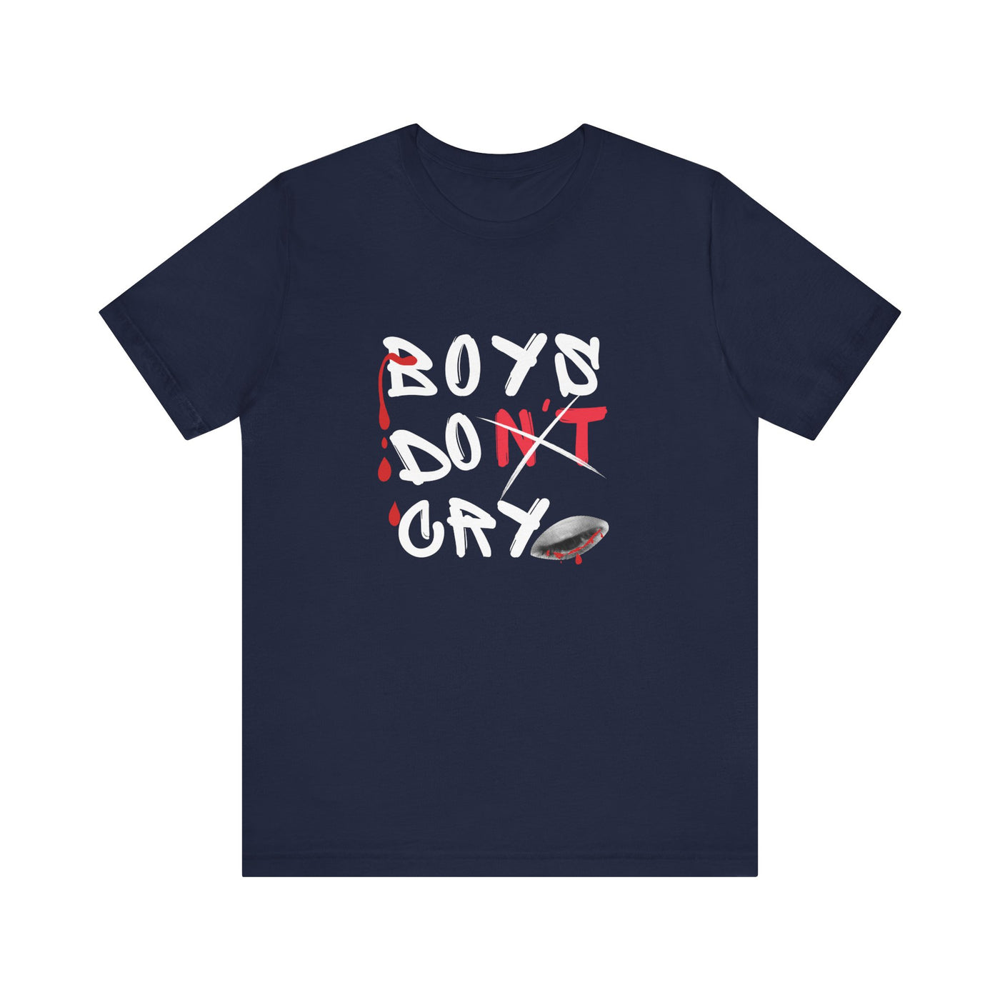Boys Don't Cry for Men, Casual T-shirt
