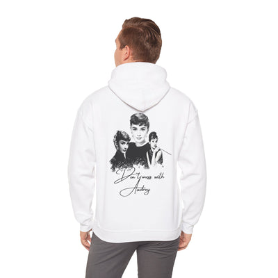 Retro Audrey Hepburn Hoodie - Classic Style