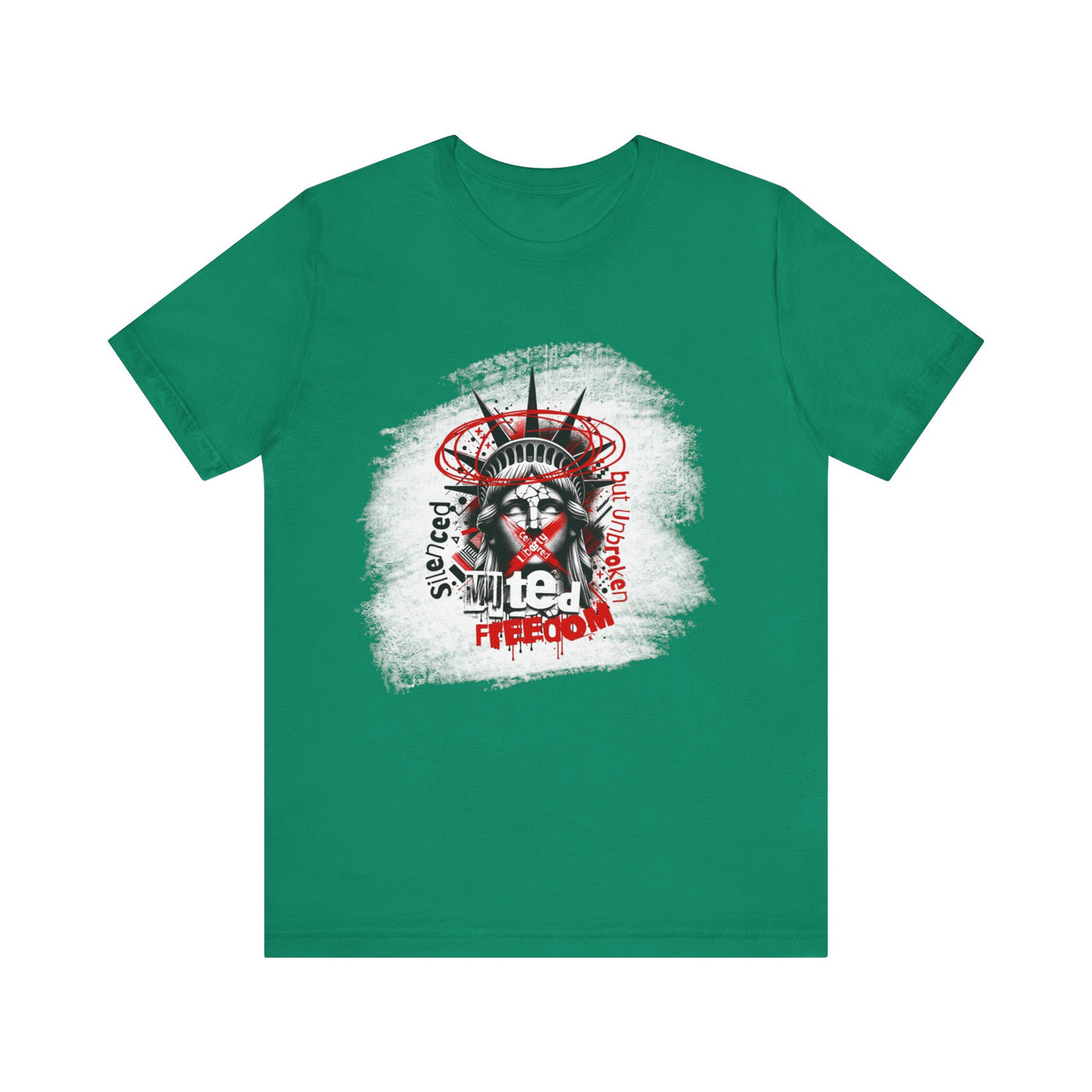 Freedom-Themed Unisex T-Shirt, Statue of Liberty - Freiheitsstatue