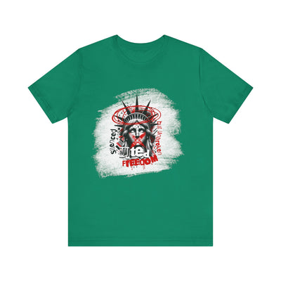 Freedom-Themed Unisex T-Shirt, Statue of Liberty - Freiheitsstatue