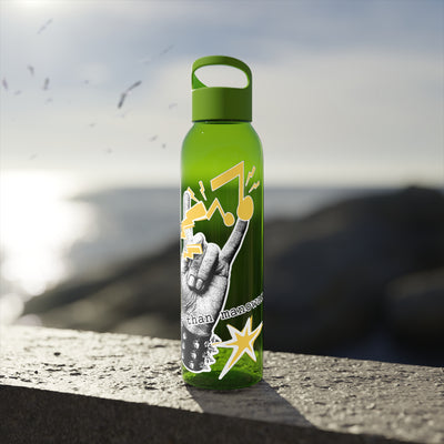 Rock 'n' Roll Water Bottle, louder than manowar