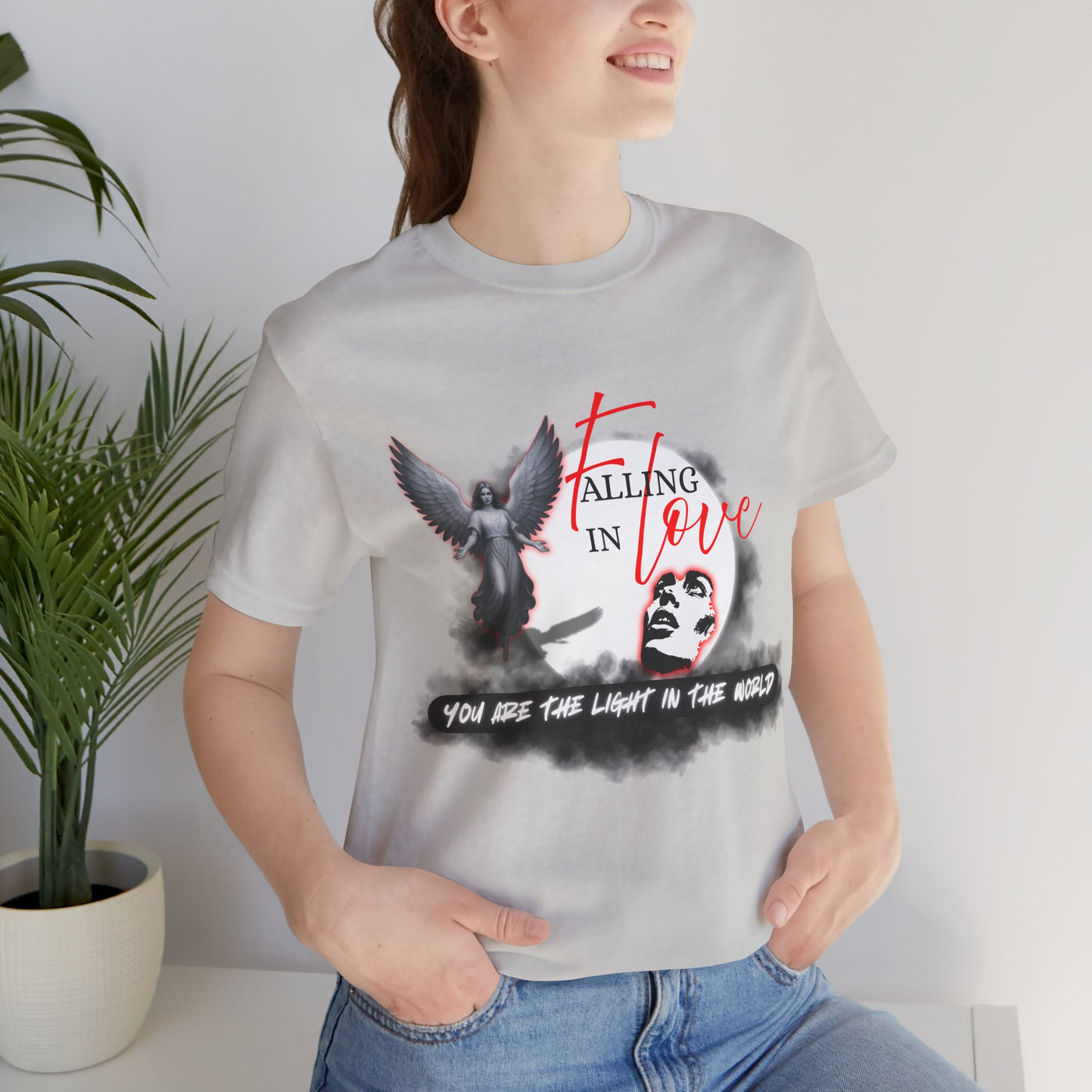 Falling in Love Graphic Tee - Unisex