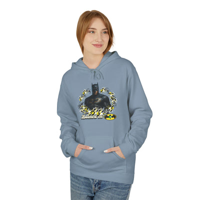 Batman-Inspired Unisex Fleece Hoodie, "Batmod on"