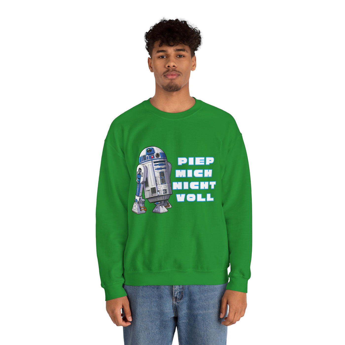 R2-D2 Inspired Unisex Crewneck Sweatshirt - Fun and Cozy