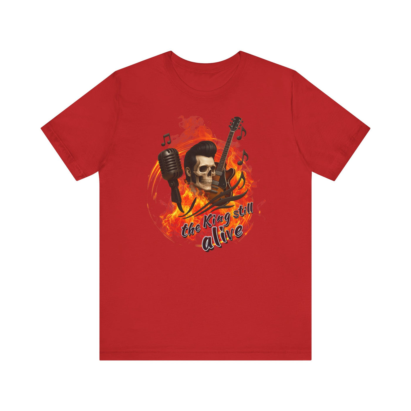 Music Vibes Unisex Jersey Tee - 'The King Still Alive' Graphic T-Shirt