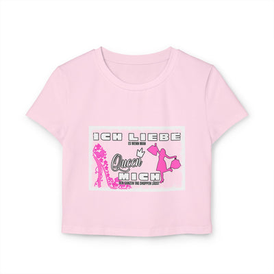 Cropped T-Shirt Ich liebe mich...