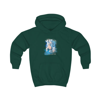 Anime Hoodie Kids - Within Darkness there is a light- 
