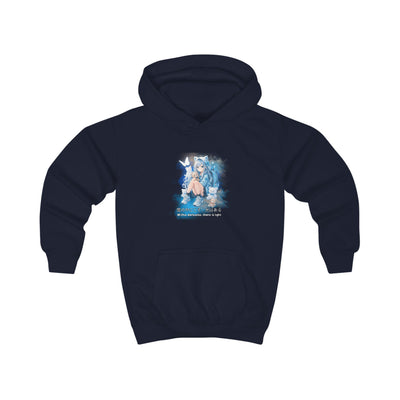 Anime Hoodie Kids - Within Darkness there is a light- 