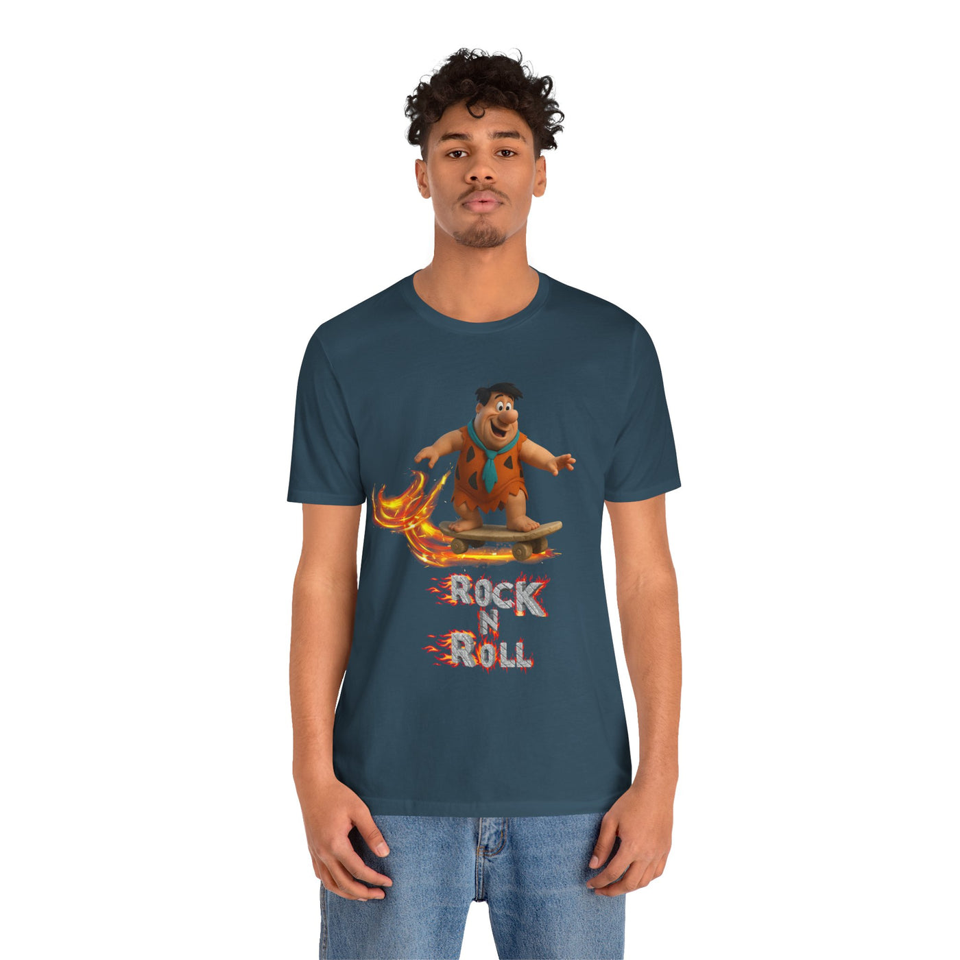 Rock 'n' Roll Graphic Unisex Familie Feuerstein - Flintstones
