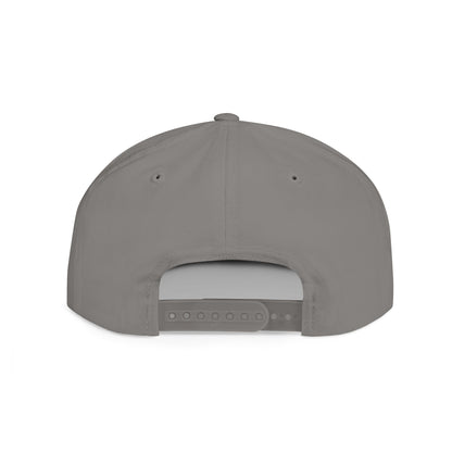 Oldschool Vibes Flat Bill Snapback Cap | Retro Style Hat for Casual Wear
