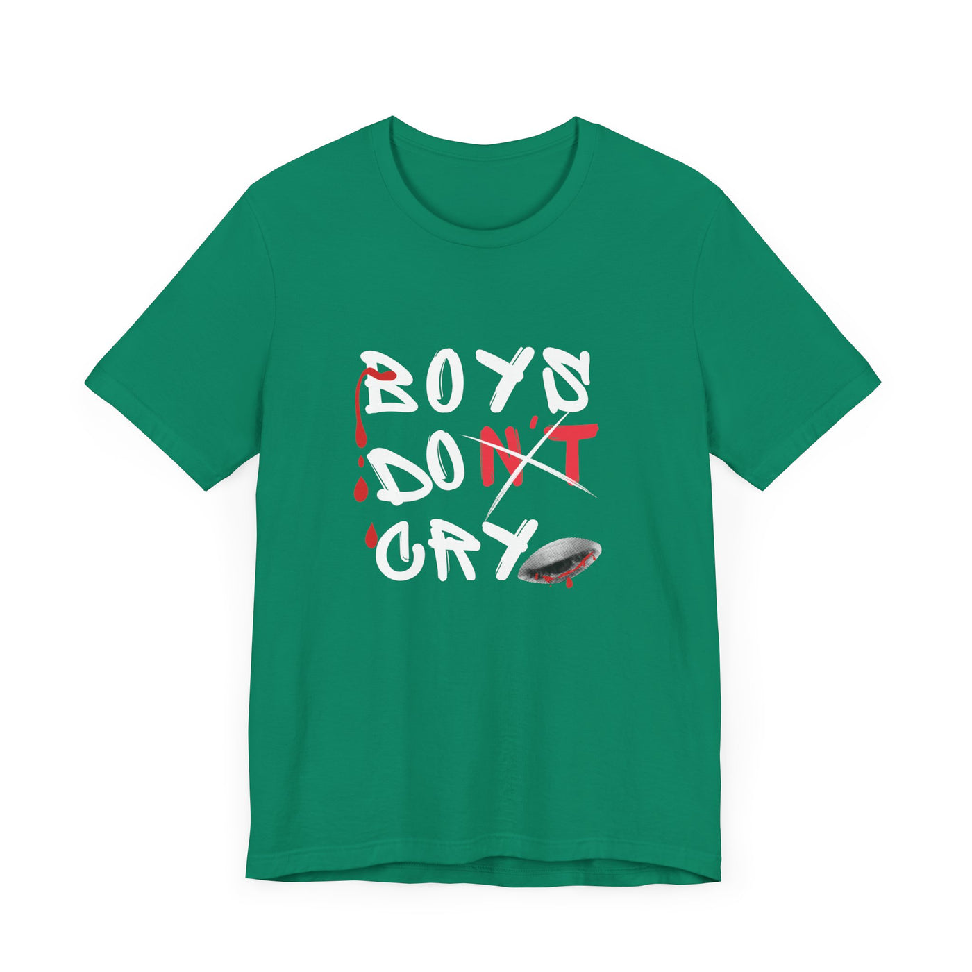 Boys Don't Cry for Men, Casual T-shirt