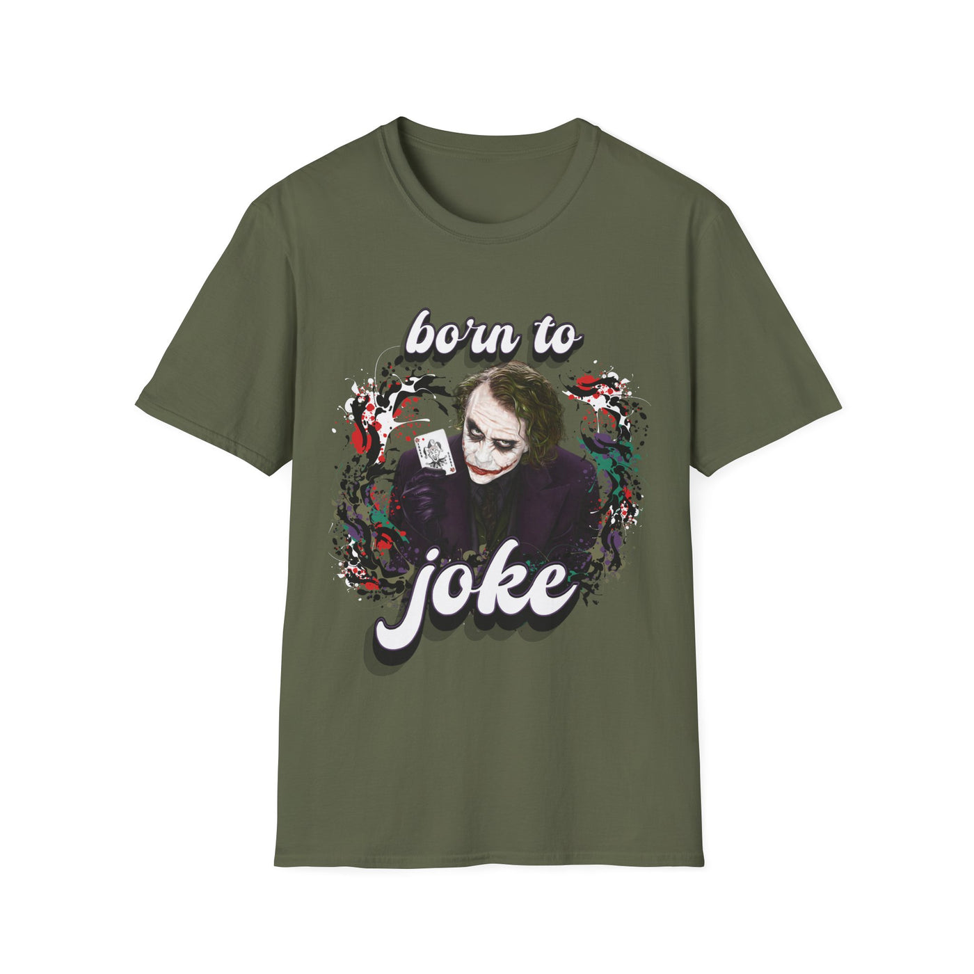 Born to Joke "Joker" Unisex Softstyle T-Shirt