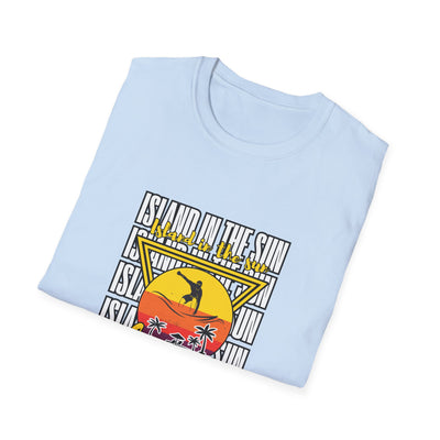 Island in the Sun Unisex Softstyle T-Shirt -Beach Vibes