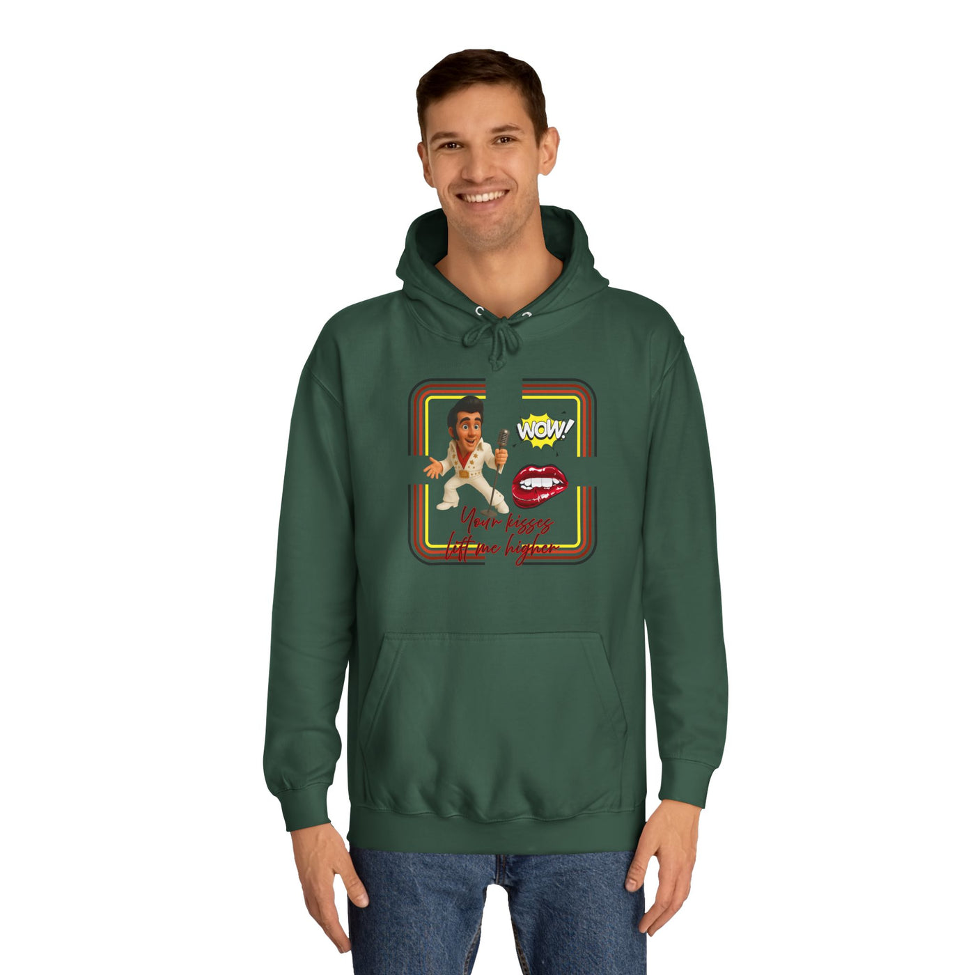 Your Kisses lift me higher hoodie