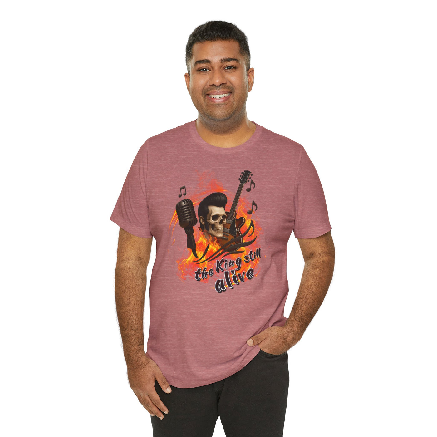 Music Vibes Unisex Jersey Tee - 'The King Still Alive' Graphic T-Shirt