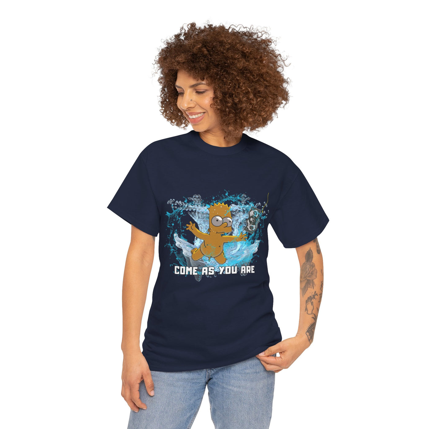 Come As You Are Unisex Shirt Bart Simpson