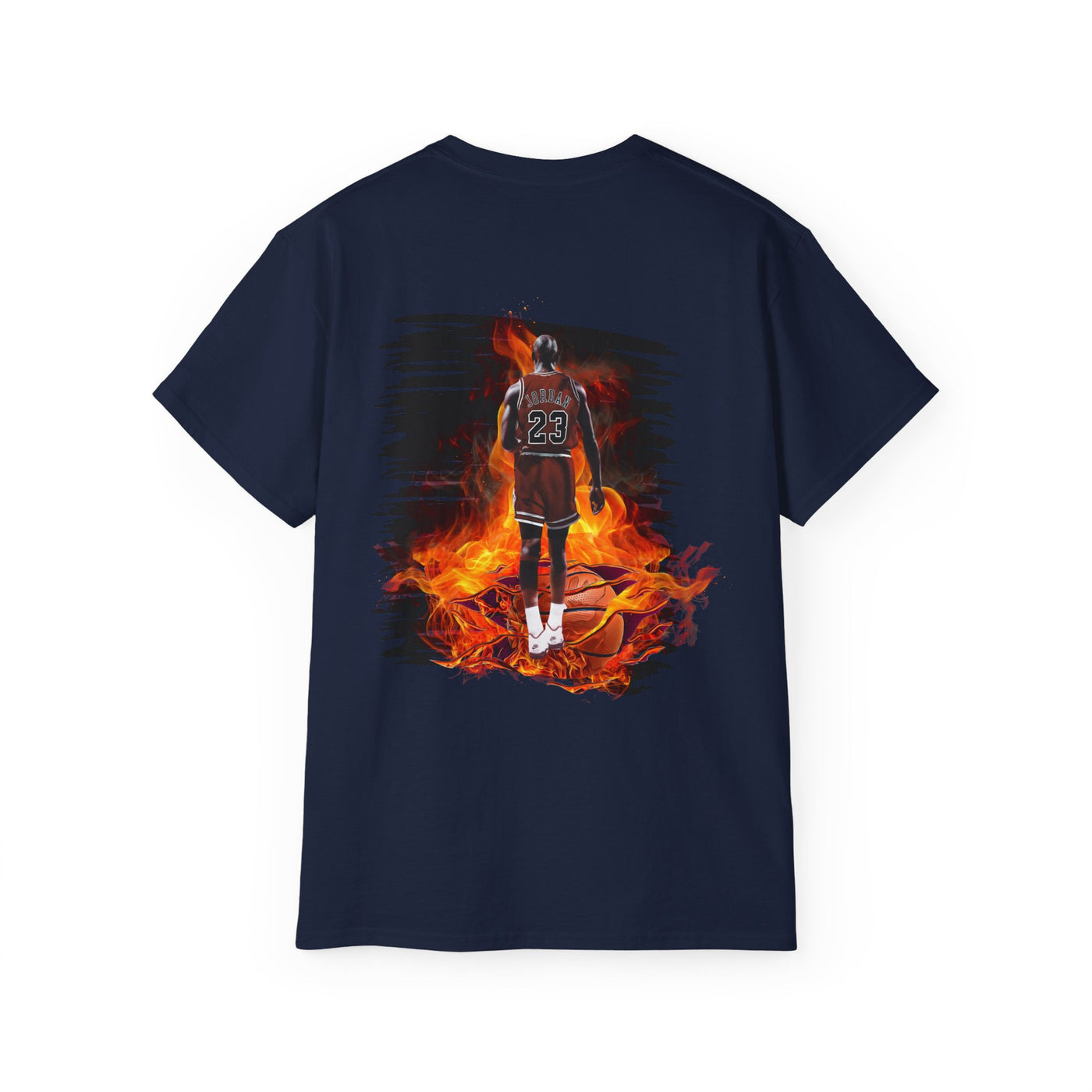 Basketball Jordan, Cool Sports Shirt, Unisex Cotton T-Shirt