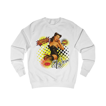 Retro Pop Art Unisex Sweatshirt - 'Bang', 'OMG', 'Wow' Statement Design