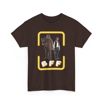 BFF Chewbacca &amp; Han Solo Unisex Heavy Cotton Shirt