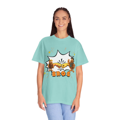 Brotherly Love Short Sleeve Tee, Fun Tee for Siblings, Casual Outfit, Gift for Brothers, Family Reunion Shirt