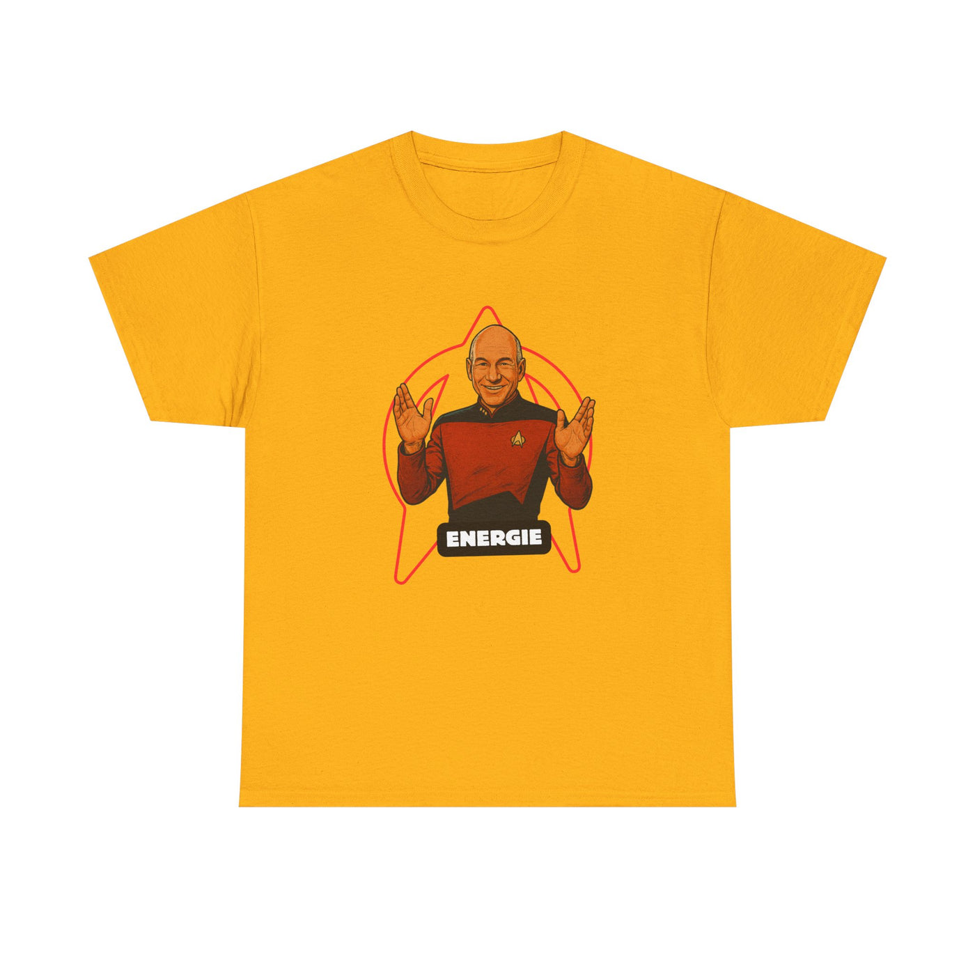 Energie Unisex Heavy Cotton Tee - Perfect for Sci-Fi Fans and Casual Wear