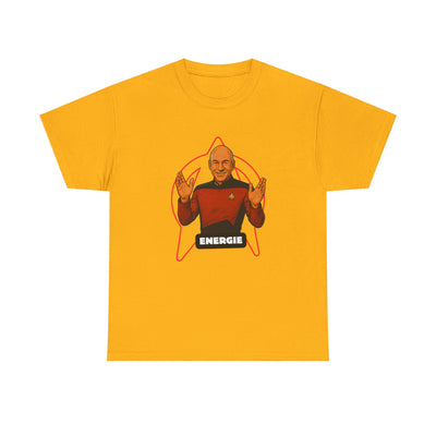 Energie Unisex Heavy Cotton Tee - Perfect for Sci-Fi Fans and Casual Wear
