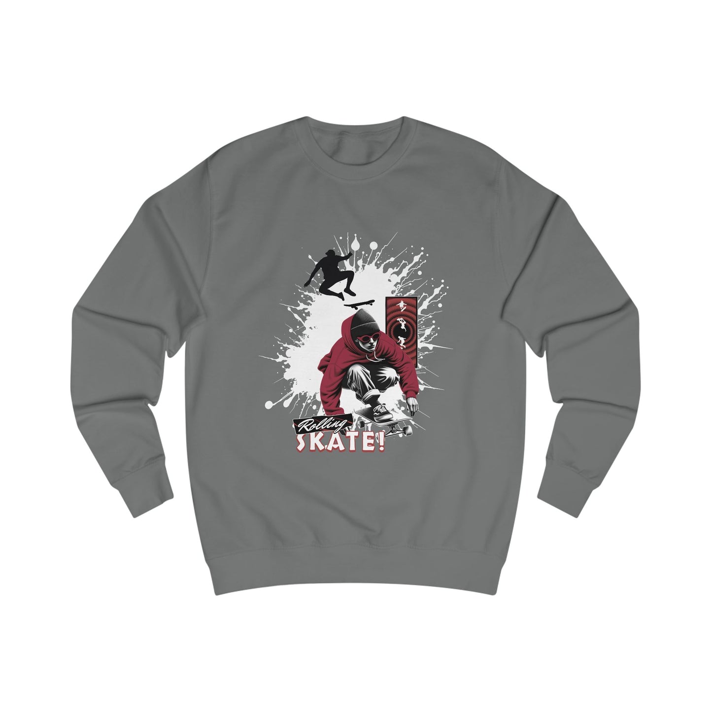 Skateboarder Graphic Unisex Sweatshirt