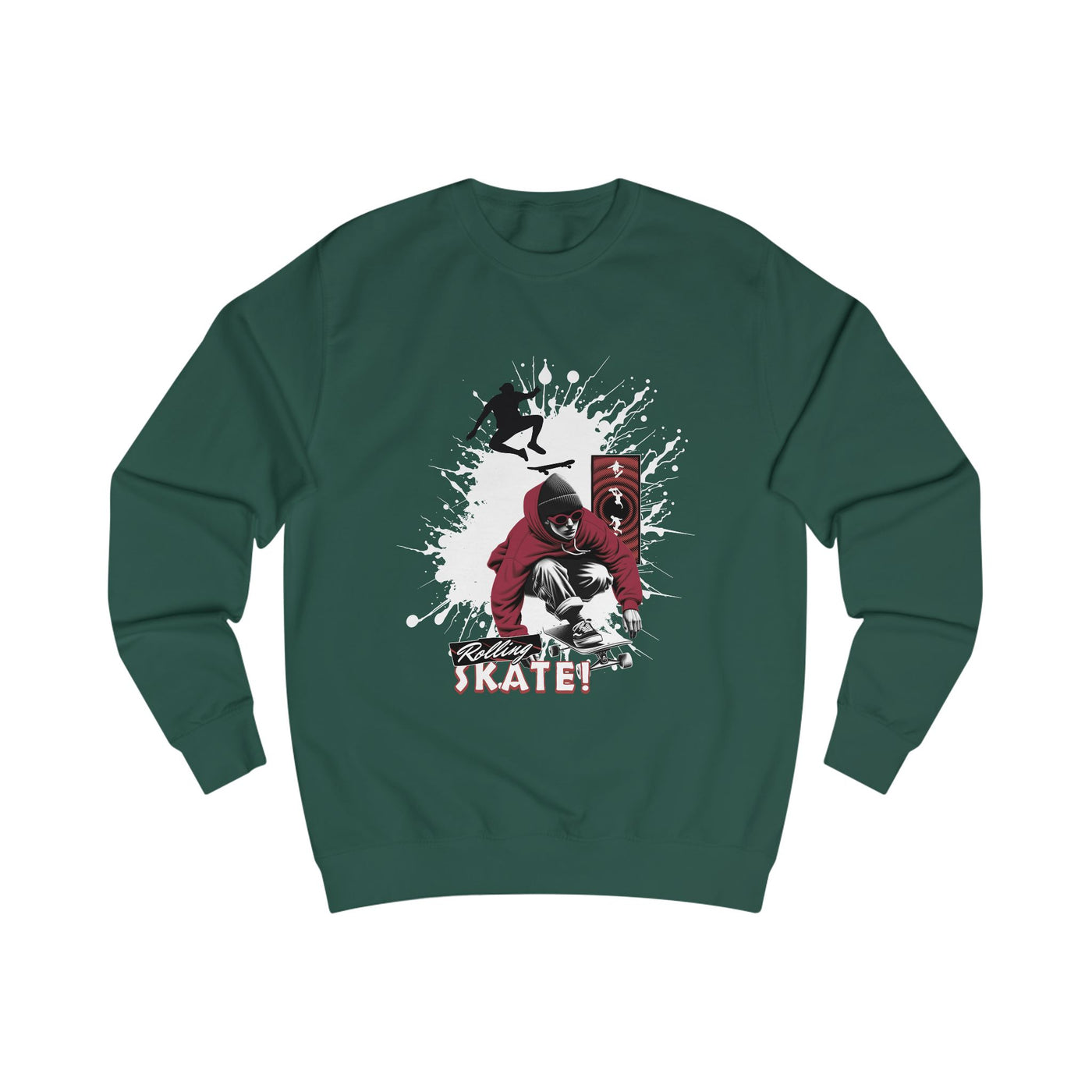 Skateboarder Graphic Unisex Sweatshirt