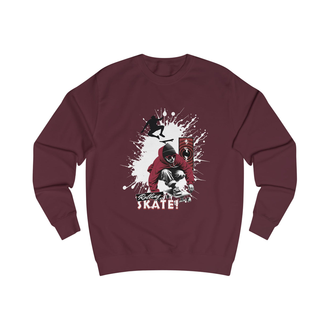 Skateboarder Graphic Unisex Sweatshirt
