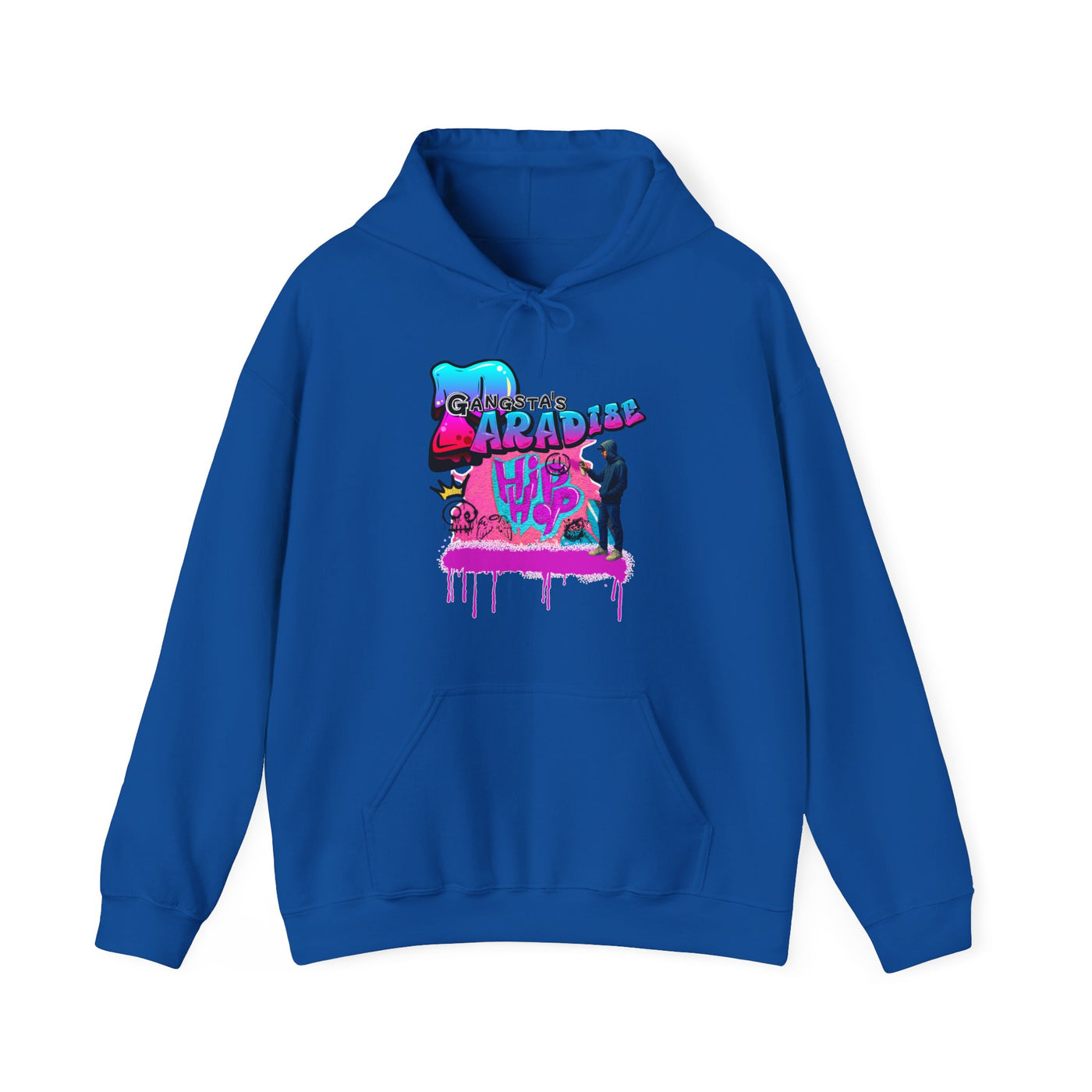 Hoodie Hip Hop Graffiti Design