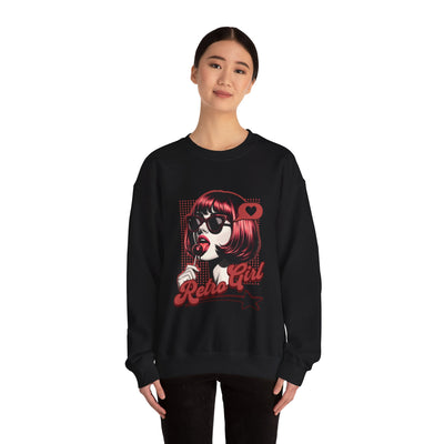 Retrogirl  Pop Art Women's Sweatshirt