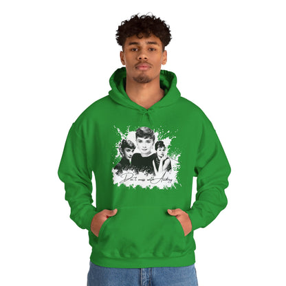 Retro Audrey Hepburn Hoodie - Classic Style
