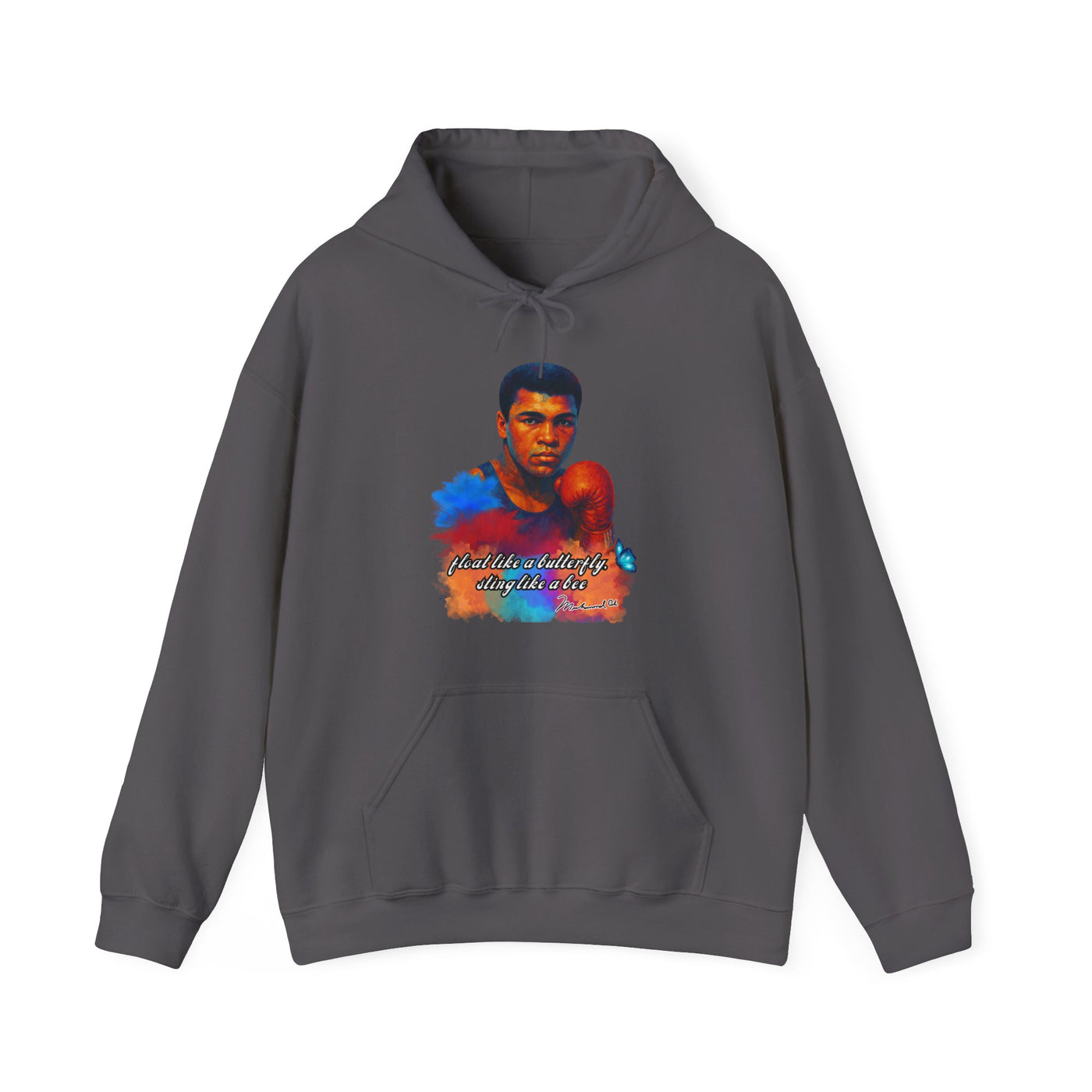 Inspirational Muhammad Ali Hoodie - Unisex Float like a butterfly and sting like a bee