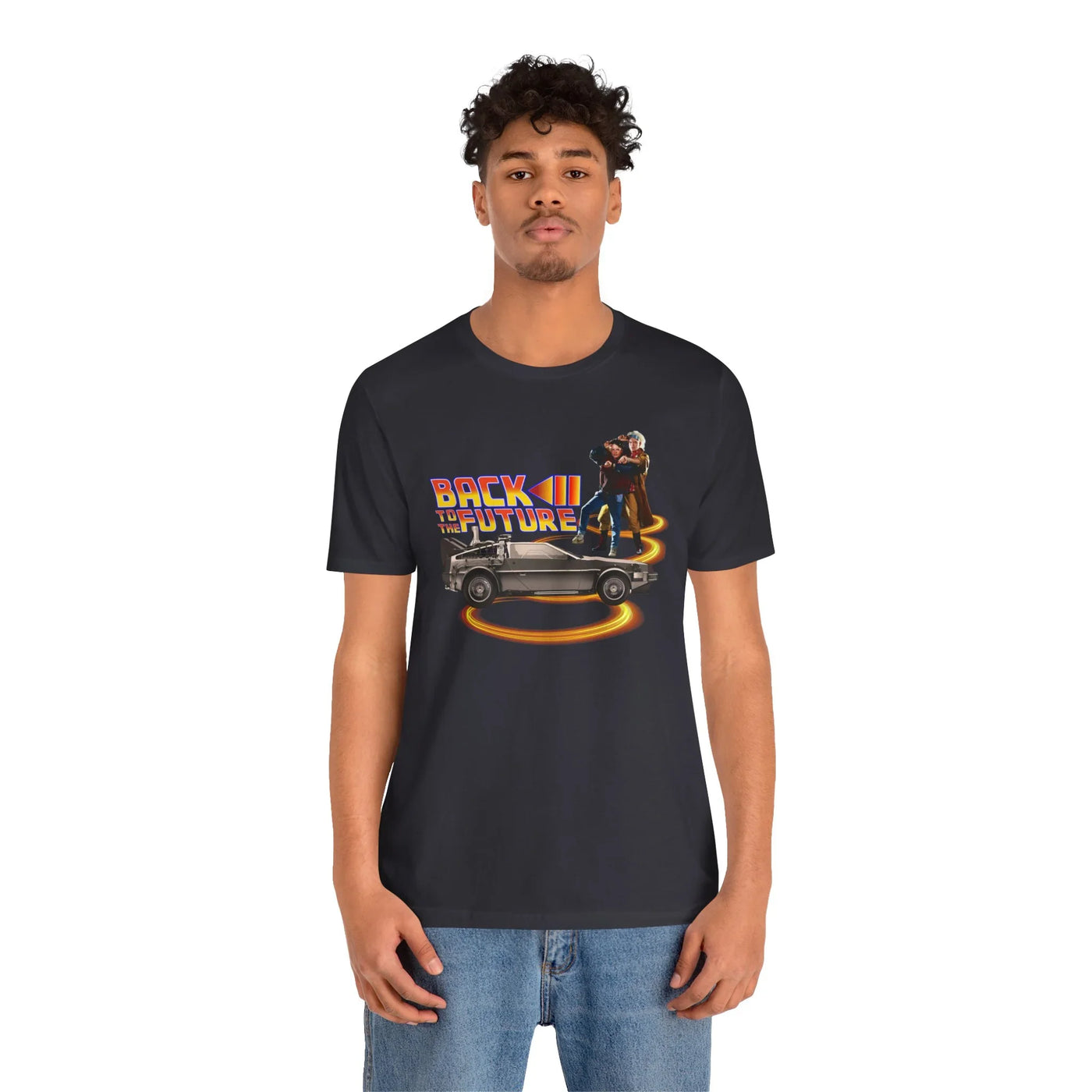 Retro Back to the Future Tee - Unisex Short Sleeve Shirt