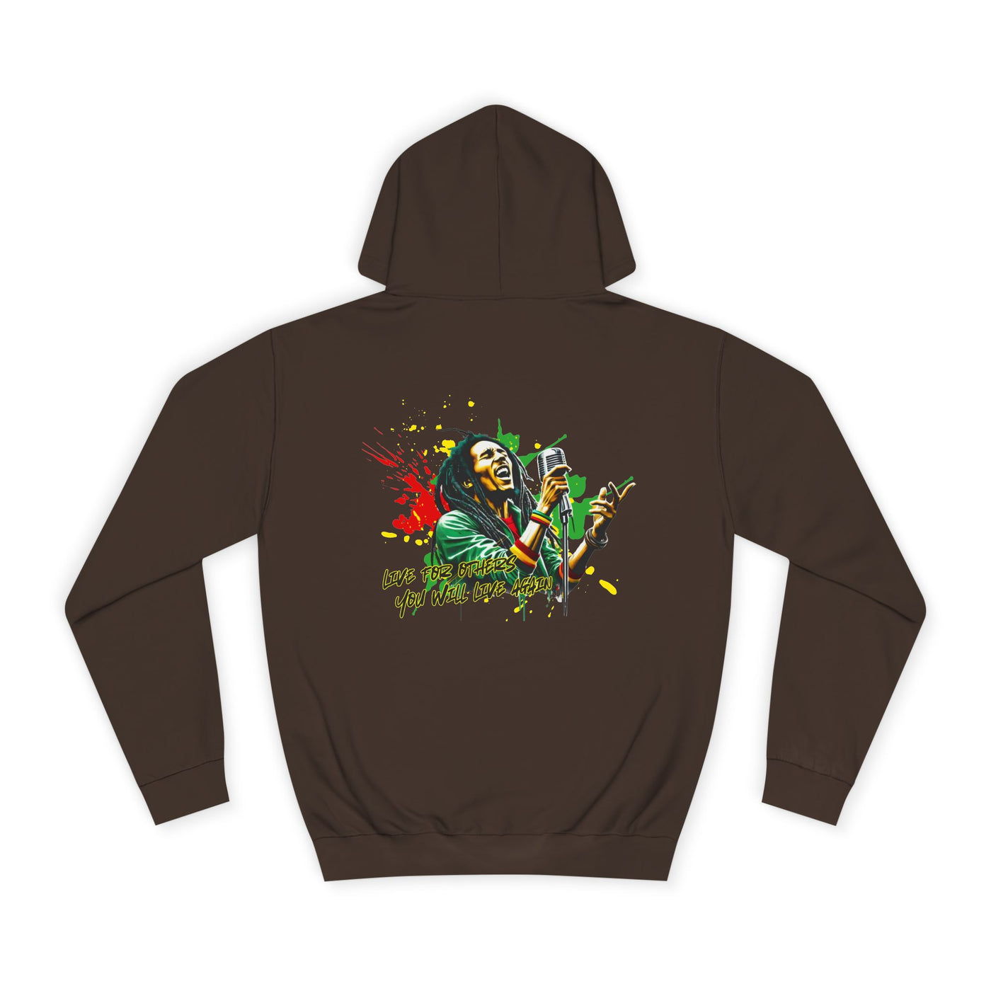Live for others B  o  b   M a r l e y Hoodie