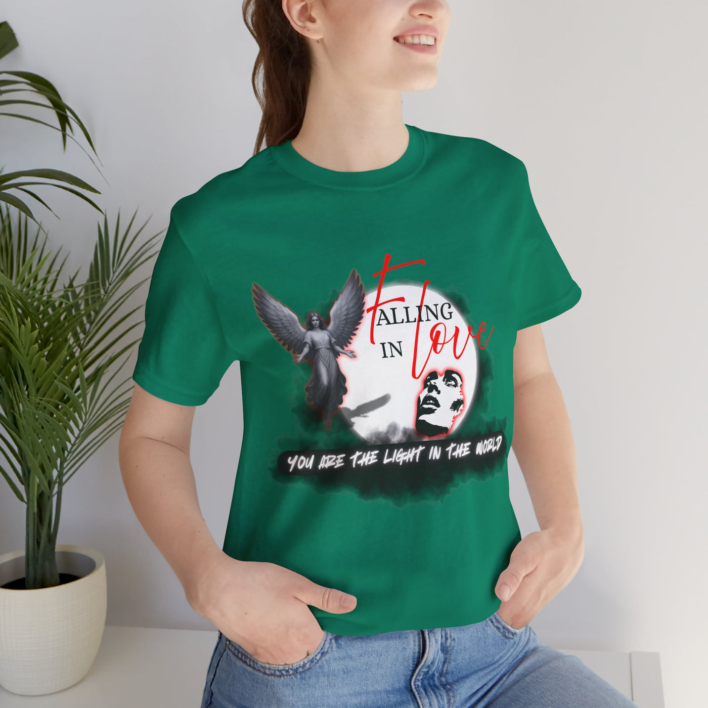 Falling in Love Graphic Tee - Unisex