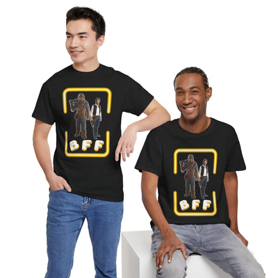 BFF Chewbacca &amp; Han Solo Unisex Heavy Cotton Shirt